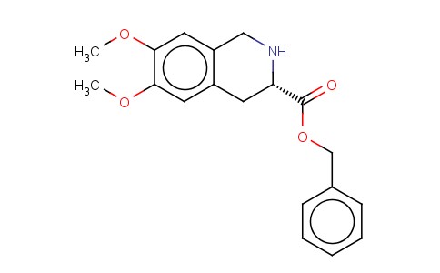 (S)-1,2,3,4-TETRAHYDRO-6,7-DIMETHOXYISOQUINOLINE-3-CARBOXYLIC ACID BENZYL ESTER